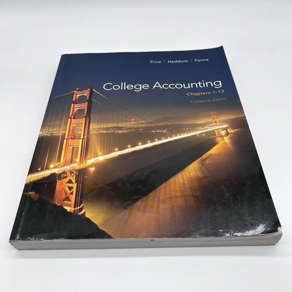 College Accounting Chapters 1-13 14th Edition Price Haddock‎ Farina Textbook